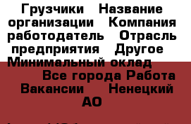 Грузчики › Название организации ­ Компания-работодатель › Отрасль предприятия ­ Другое › Минимальный оклад ­ 100 000 - Все города Работа » Вакансии   . Ненецкий АО